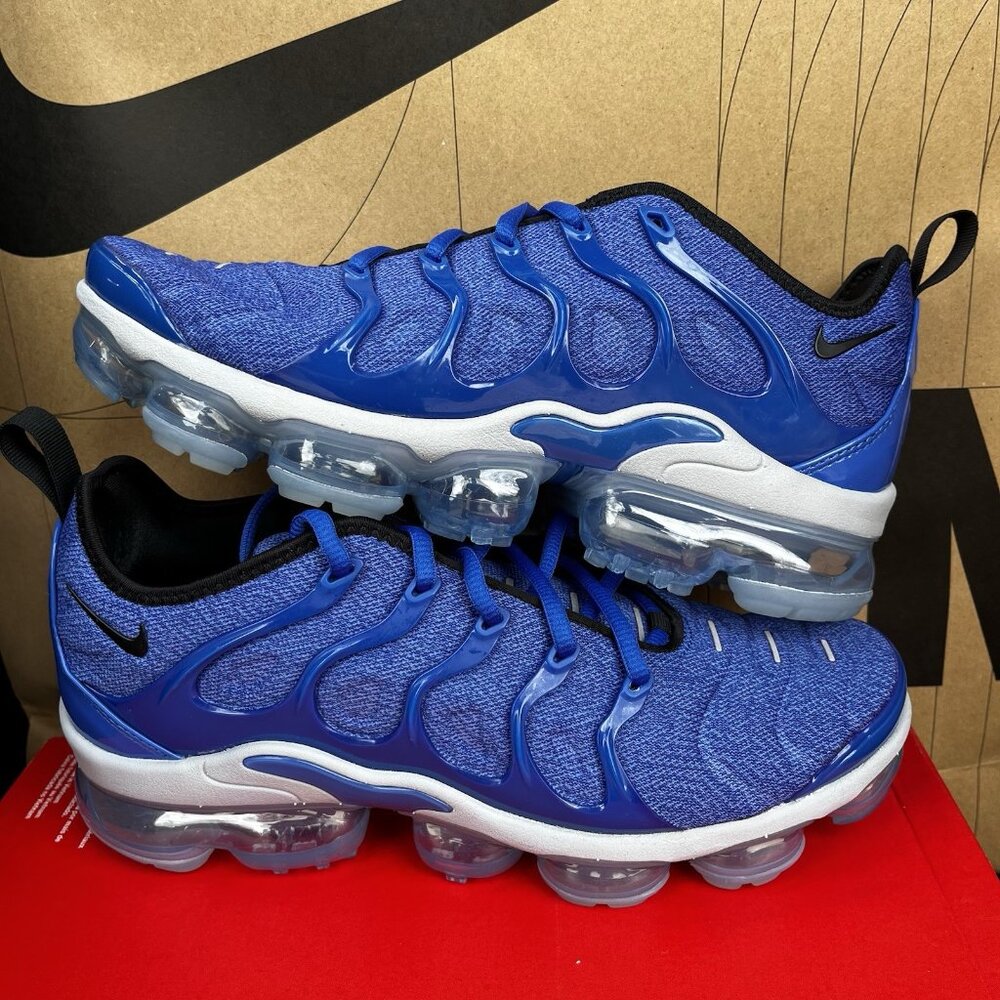 NEW Nike Air VaporMax Plus Game Royal Racer Blue Men's 924453 404 Size 8.5